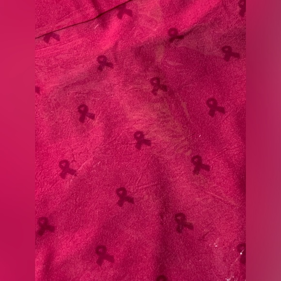 Lularoe TC2 Pink Breast Cancer Ribbon Leggings - Picture 3 of 5